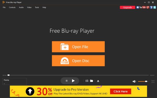 Blu Ray Player Interface