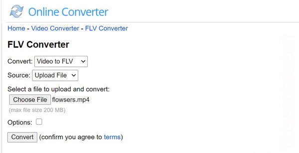 Flv Converter Online Converter