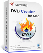 AnyMP4 DVD Creator for Mac boxshot