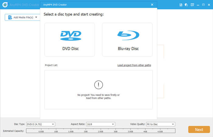 Select DVD Blu-ray