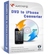 AnyMP4 DVD to iPhone Converter boxshot