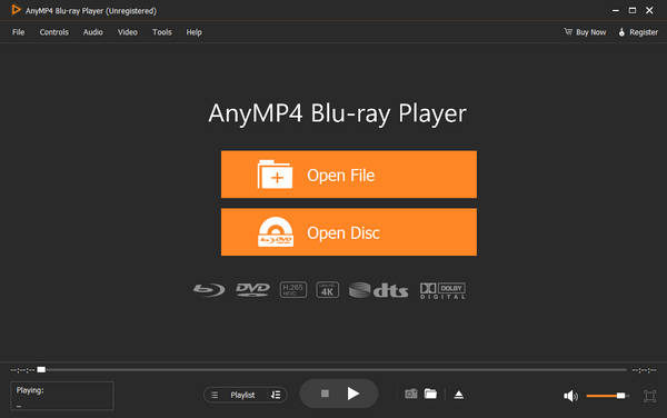 Bluray Player Interface