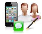 backup iPhone SMS and Contacts