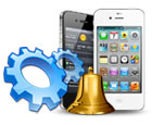 Manage iPhone ringtones