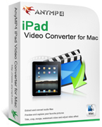 AnyMP4 iPad Video Converter for Mac boxshot