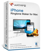 AnyMP4 iPhone Ringtone Maker for Mac boxshot