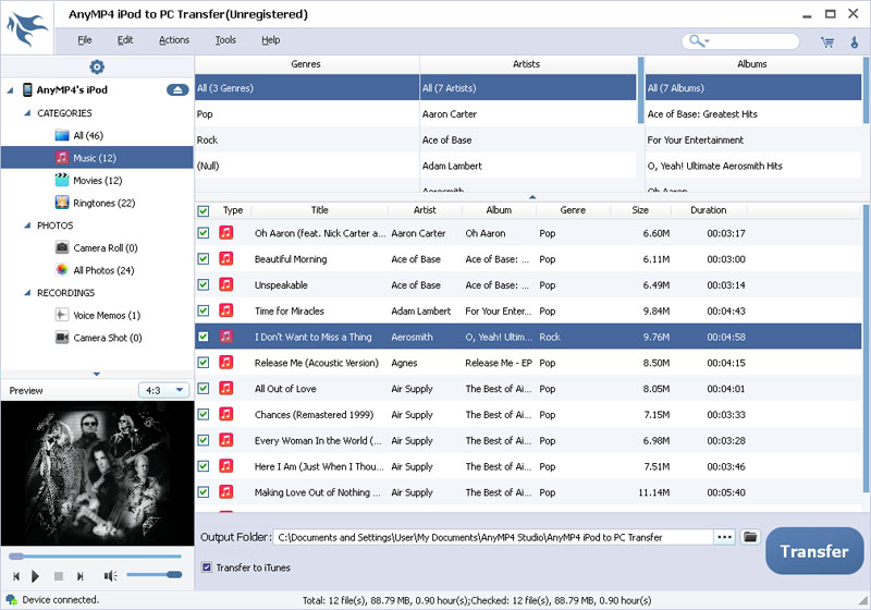 AnyMP4 iPod to PC Transfer 6.1.30