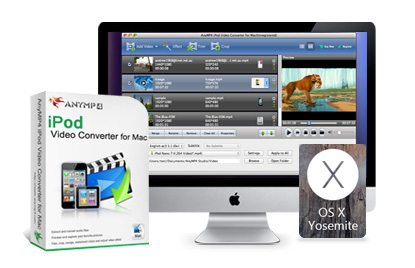 AnyMP4 iPod Video Converter for Mac