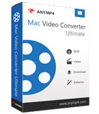 AnyMP4 Mac Video Converter Ultimate boxshot