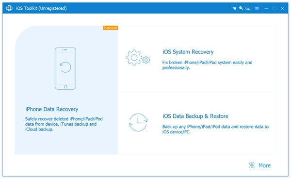 iOS System Recovery Interface