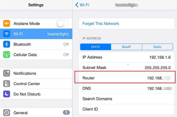 Router Address Find WIFI Password
