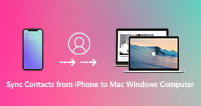 Sync Contacts from iPhone to Mac Windows Computer