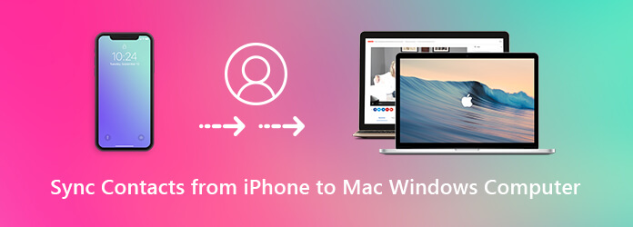 Sync Contacts From iPhone to Mac Windows Computer