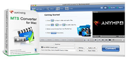 AnyMP4 MTS Converter for Mac