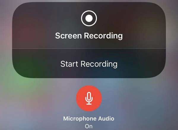 Record audio with iOS Screen Recording