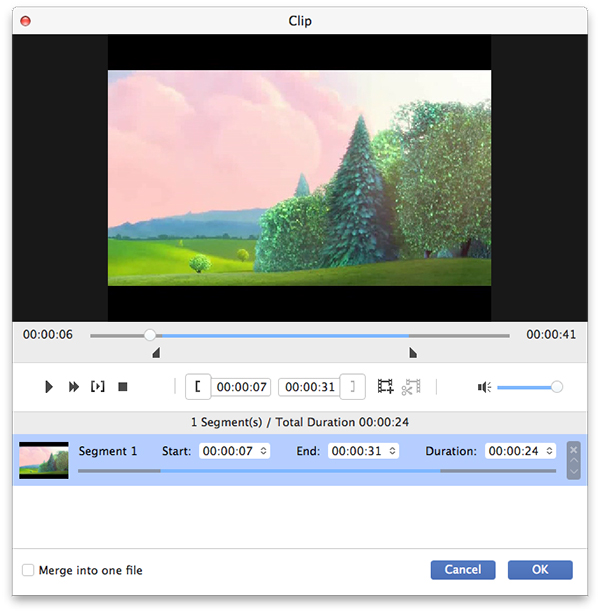 Trim video length