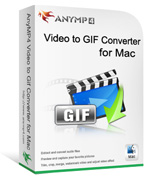 AnyMP4 Video to GIF Converter for Mac boxshot