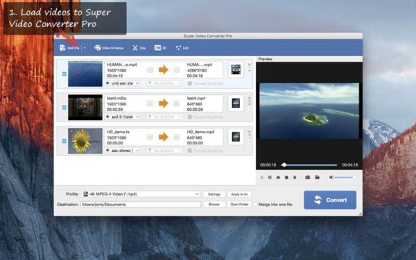 Super Video Converter Pro Screenshot