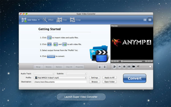 Super Video Converter Screenshot