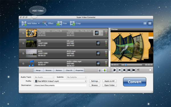 Super Video Converter Screenshot