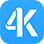Ícone do conversor 4K