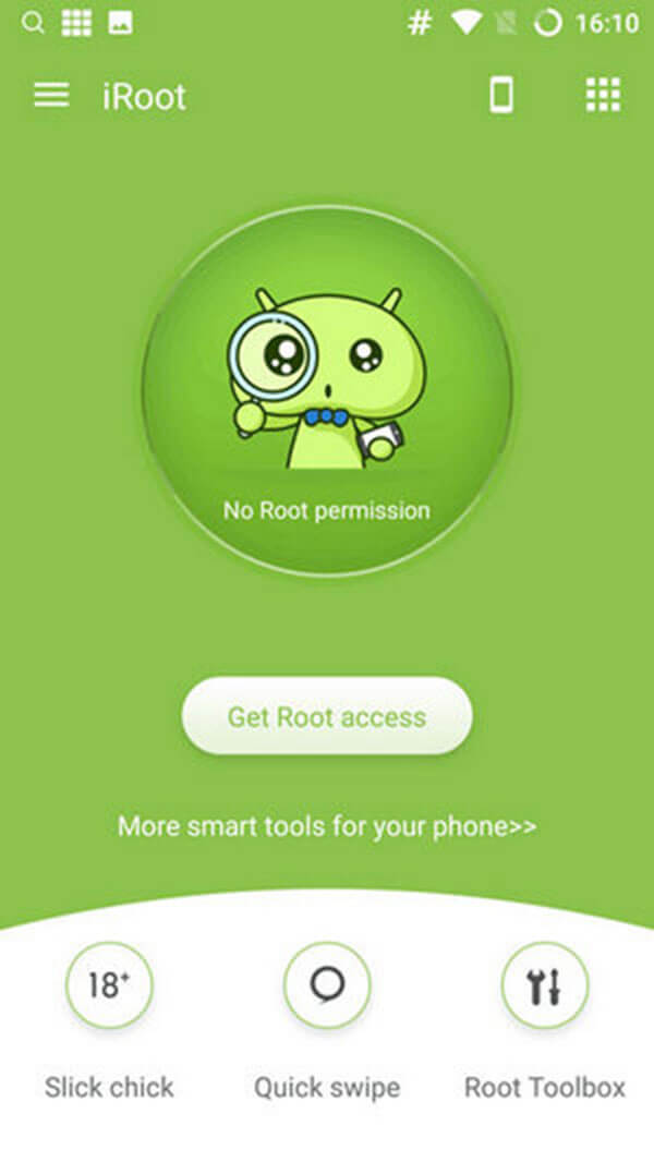 Telefone Android Root com iRoot APK