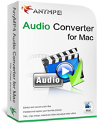 AnyMP4 Audio Converter for Mac boxshot