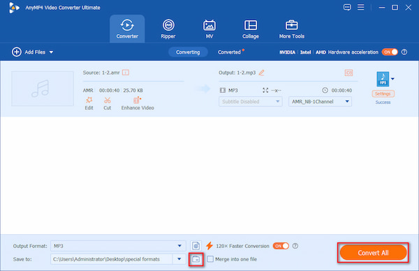Start Convert Ape to Mp3