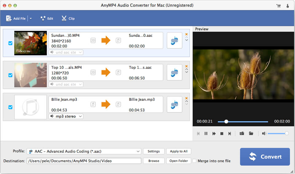 AnyMP4 Audio Converter for Mac 8.2.16 full