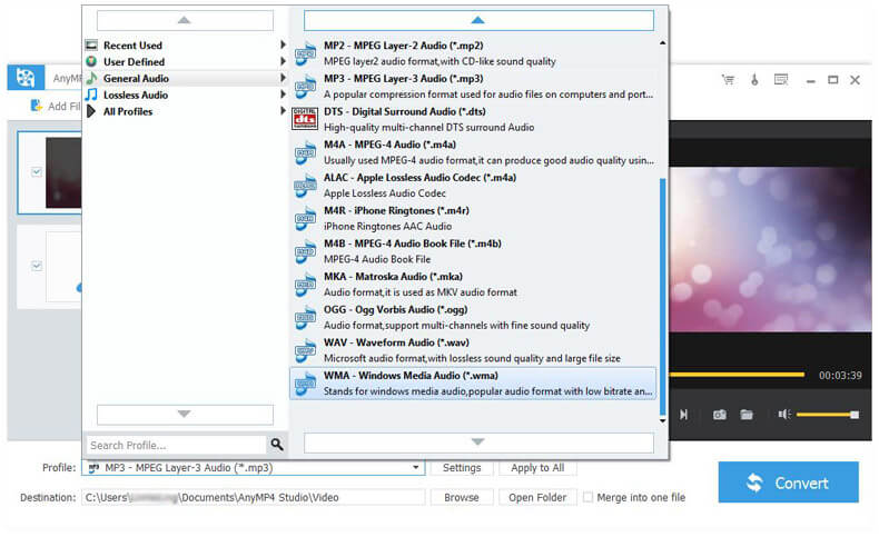 Profile Settings