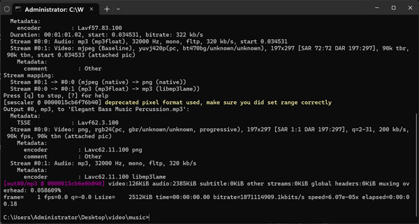 Převodník FFmpeg a FLAC