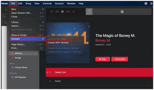 Apple Music Create Wav