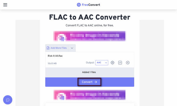 Rozpocznij konwersję w FreeConvert