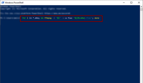 Batch Convert File In Ffmpeg