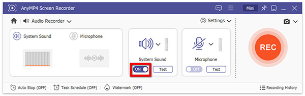 Anymp4 Audio Recorder Enable System Sound