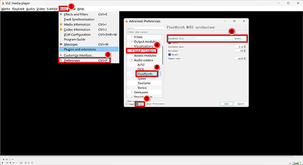 Find Vlc Midi Soundfont File
