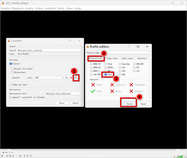 Vlc Output Flac