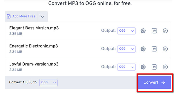 Convert Mp3 To Ogg In Freeconvert