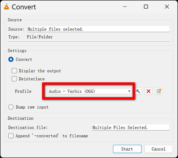 Vlc Output Ogg