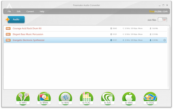 Freemake Ogg Converter