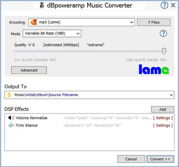 Dbpoweramp Wav Converter Interface
