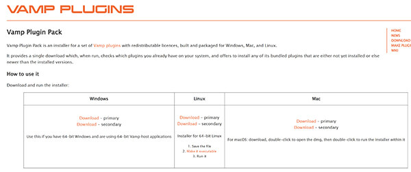 Download Vamp Plugins