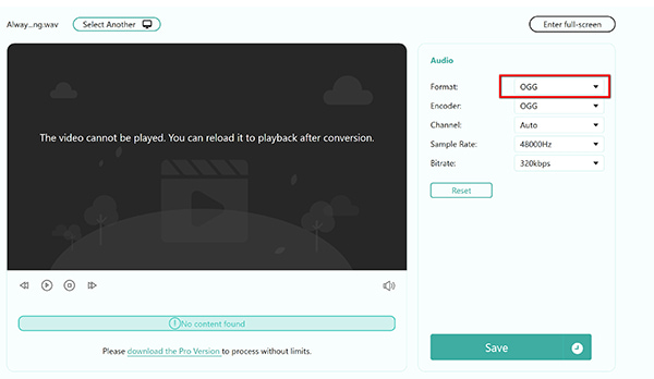 Output Ogg Online In Anymp4