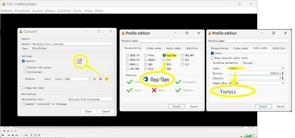 Vlc Add Ogg Output