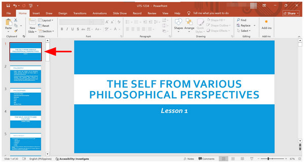 Add Music First Slide