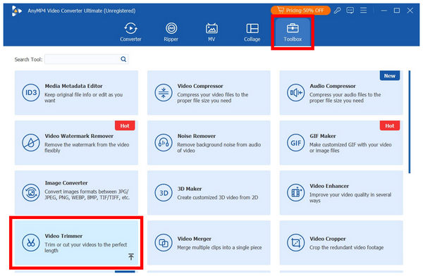 Anymp4 Video Converter Ultimate Toolbox
