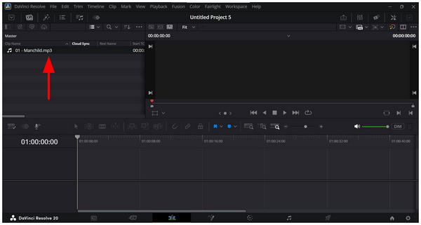 Quick Add Editing Timeline