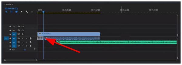 Audio Trim Control Command K