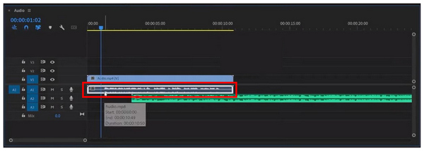 Audio Trim Select Audio