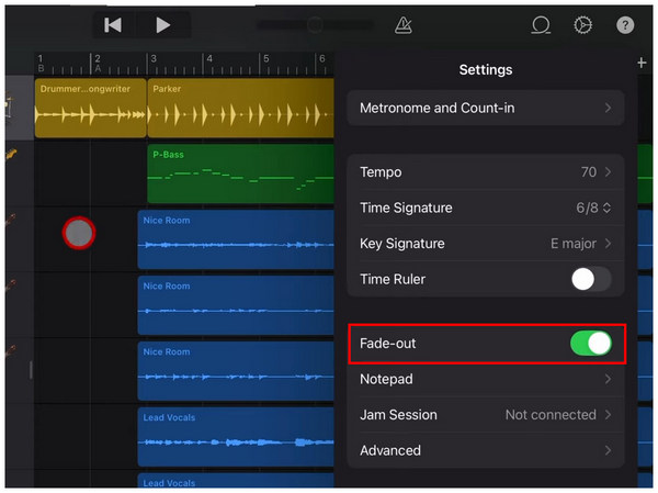 Iphone Ipad Fade Out